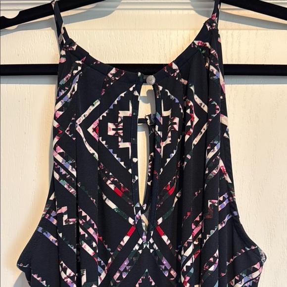 Banana Republic Blue Pink Halter Dress - Picture 8 of 9